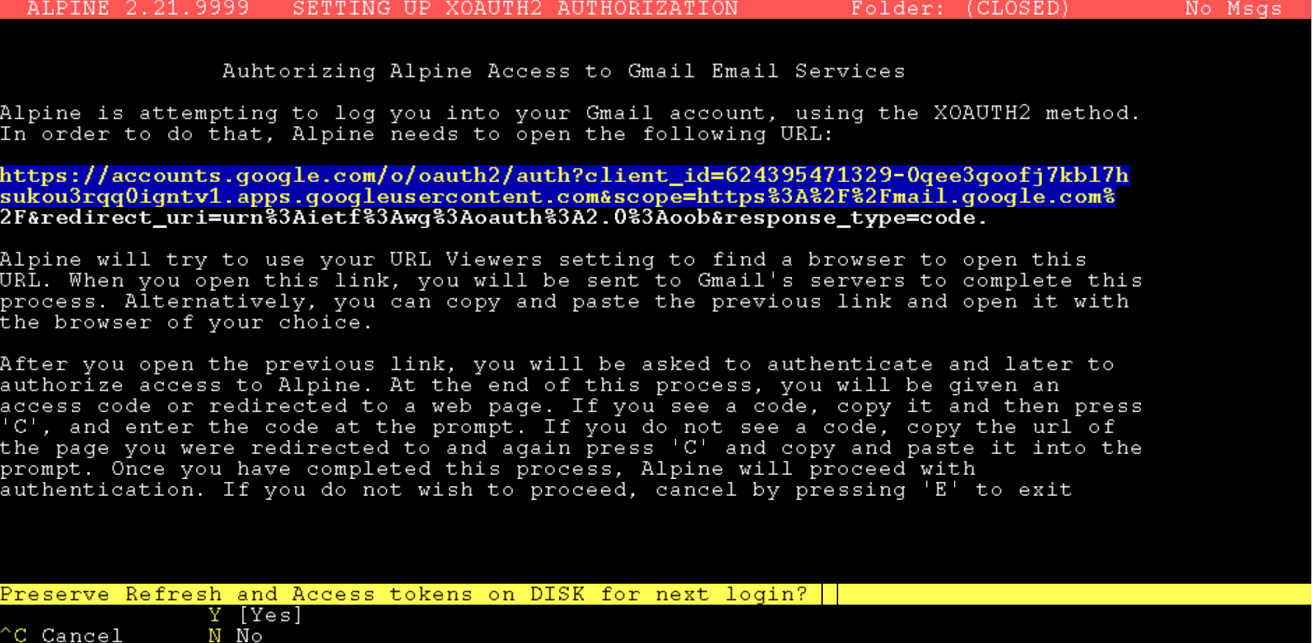 preserve code prompt